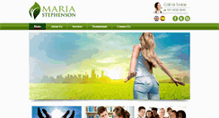 Desktop Screenshot of mariacoach.com